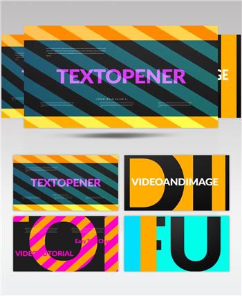 17117 动态文字片头