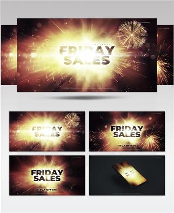 17572 黑五促销片头