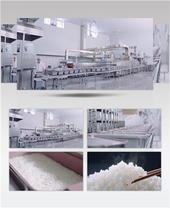 米饭生产线