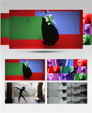 AE 15589 时尚能量音乐视频 ae素材源文件