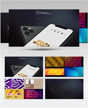 AE 17238 抽象背景 ae素材源文件