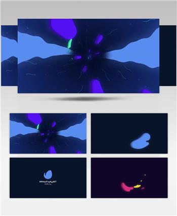 AE 15131 形状标志动画 ae素材