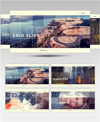 AE 16077 活力网格视频展示