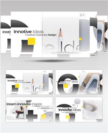 17132 现代风格简洁企业片头