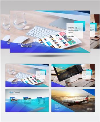 AE 5069 现代风格企业展示 ae素材