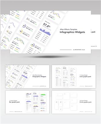 AE 17059 信息图小工具 ae素材源文件