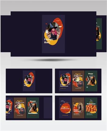 17055 手机端万圣节片头