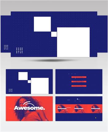 17494 抽象动态片头