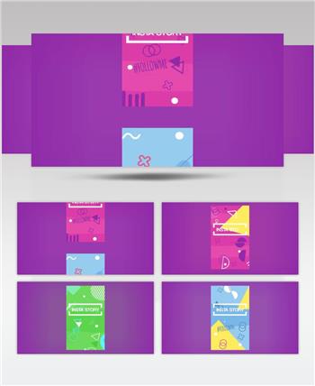 16877 抽象手机端视频包