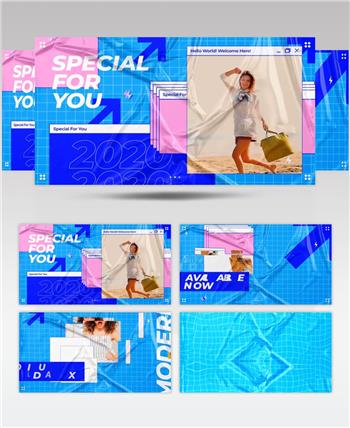 17443 创意播主片头