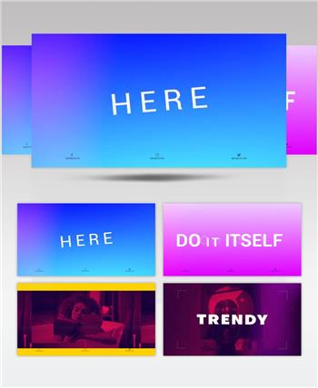 AE 16019 节奏播主宣传