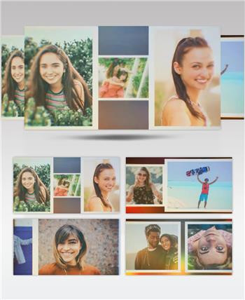 AE 16895 照片幻灯片 ae素材源文件