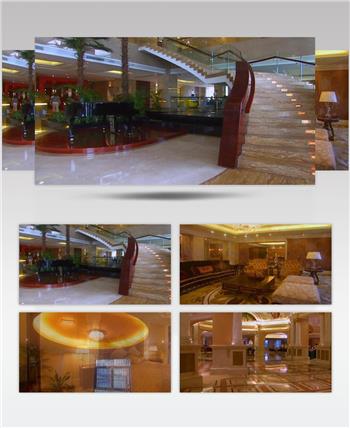 阳江+高级服务场所+豪华酒店+环境优越中国名胜风景标志性景点高清视频素材
