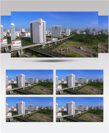亚洲城市高清实拍-城市轻轨