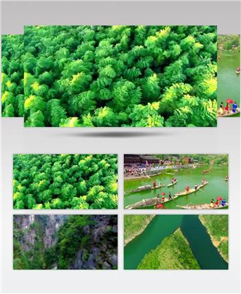 重庆风景旅游风光视频中国名胜风景标志性景点高清视频素材