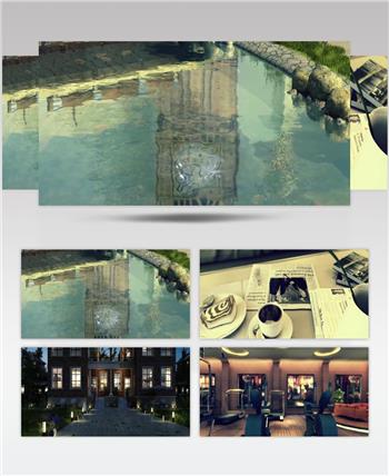 三维地产 动画 商务 商业 科技 素材 地产动动画