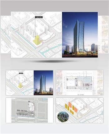 15 溧阳南大街西侧综合体项目（6分钟）三建维建筑动画地产动画
