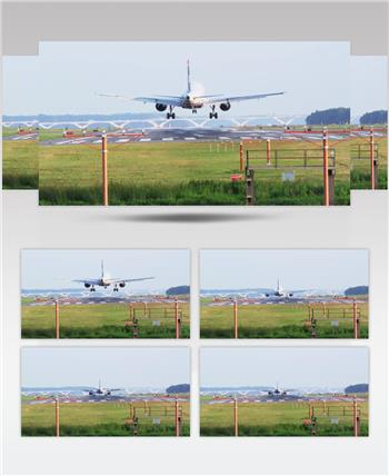 关闭飞机着陆 4K