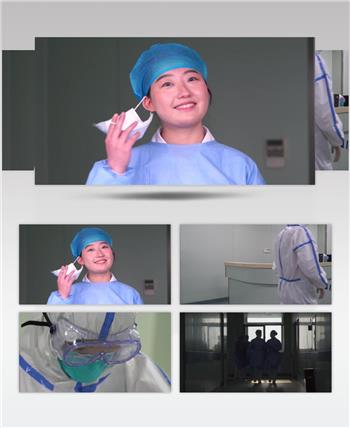 疫情 新冠肺炎 抗疫一线 医生 护士 实拍 视频素材