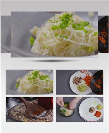 蔬菜拌饭和韩国料理