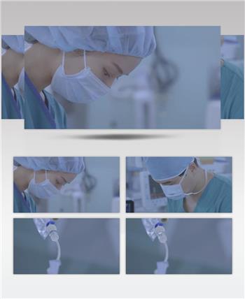 高清医院护士医生护理视频实拍素材
