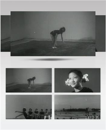 女子体操中国建国后体育事业发展珍贵历史视频