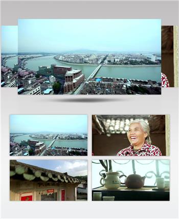 梅州城市风光旅游休闲人文生活饮食文化高清视频素材实拍素材