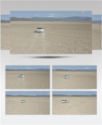 沙漠 天际线 山脉 车辆 卡车 假期 旅行 旅游 旅行 航拍
