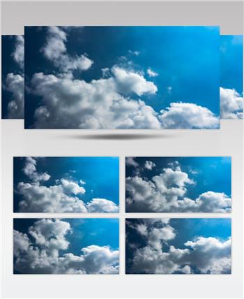 20230805b延时摄影蓝天白云漂亮的白云