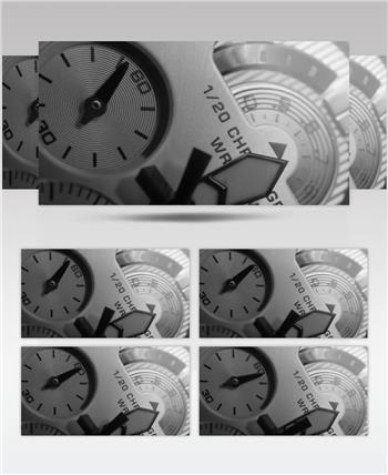 手表时钟时间跳秒针指针表盘