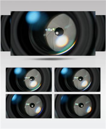 相机镜头光圈叶片镀膜反光