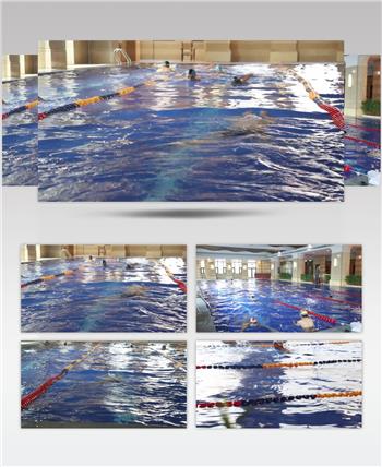 游泳馆 泳池 游泳健身