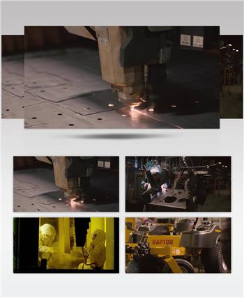 金属机械化重工业生产