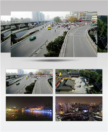 南京延时摄影城市风光休闲生活