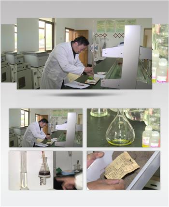 农业测土配方科学实验实拍高清视频