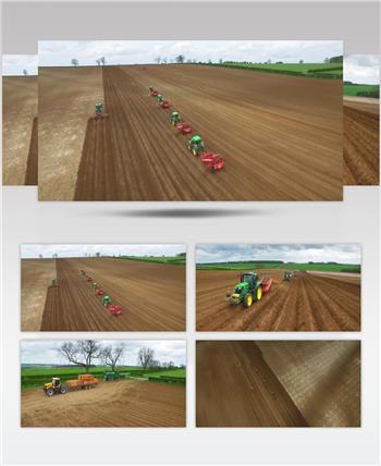 大型农场农业生产