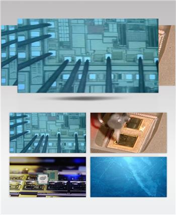 CPU芯片研发科技微电子集成电路视频