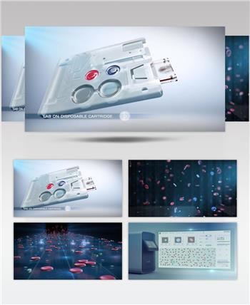 血液检测化验采集分析视频素材