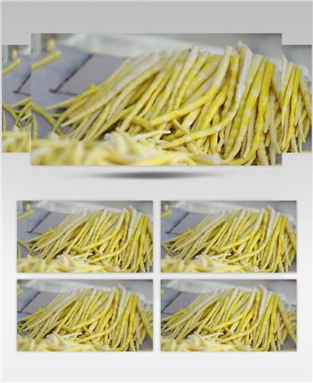 泡笋子 笋子 火锅笋 食材 特写 高清视频素材 实拍 竹笋