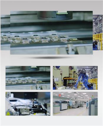 智能装备工业机器人精密装备电子科技视频