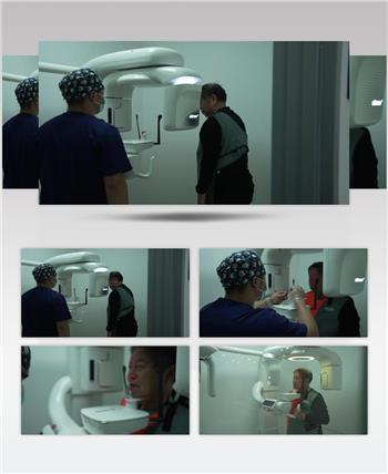 老人做空腔CT检查