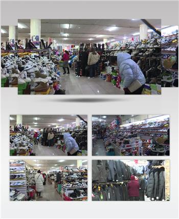 百货商场市民购物