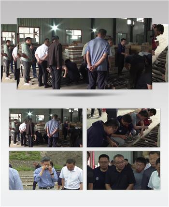 专家对矿石进行鉴定