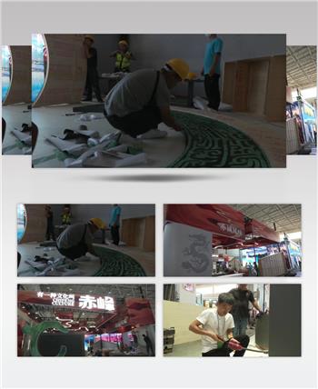 博览会展位装修装饰车展房展