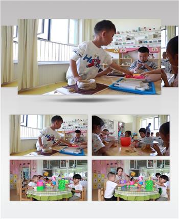 幼儿园彩泥课手工课