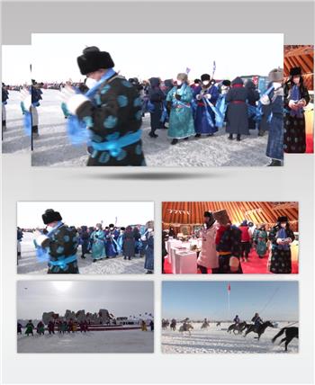 冬季冰雪旅游节游客如织