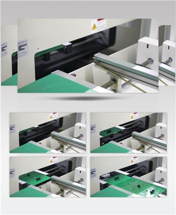 电子元器件 工厂 电子产品 车间 自动化 电路板 LED板