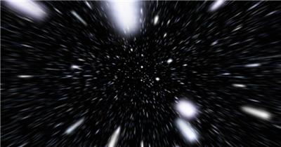 超炫星空粒子银河流星动态素材014 视频背景