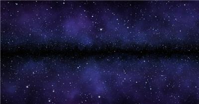 超炫星空粒子银河流星动态素材013 视频背景