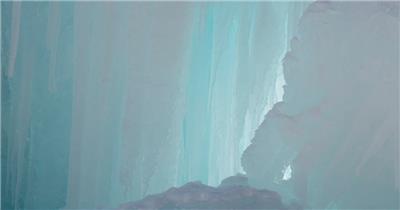 ［4K］ 天然的冰冻 4K片源 超高清实拍视频素材 自然风景山水花草树木瀑布超清素材